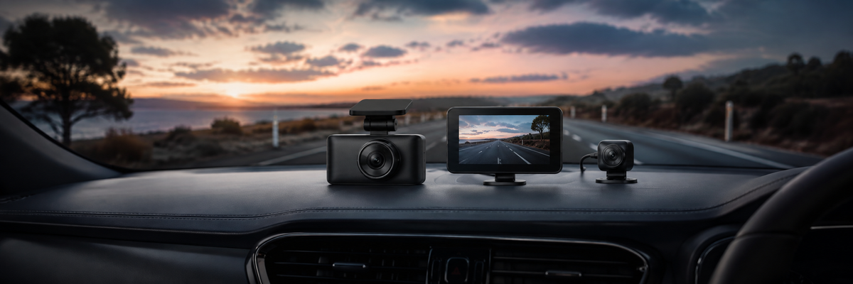 Dash cameras and in-car recording systems for front, rear and cabin coverage
