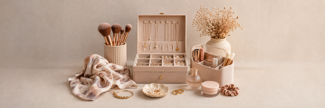 Fashion accessories, beauty organisers and everyday essentials from Joyreap