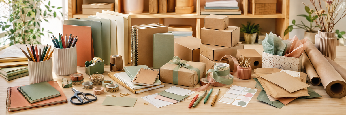 Stationery, office organisers and packaging supplies from Joyreap