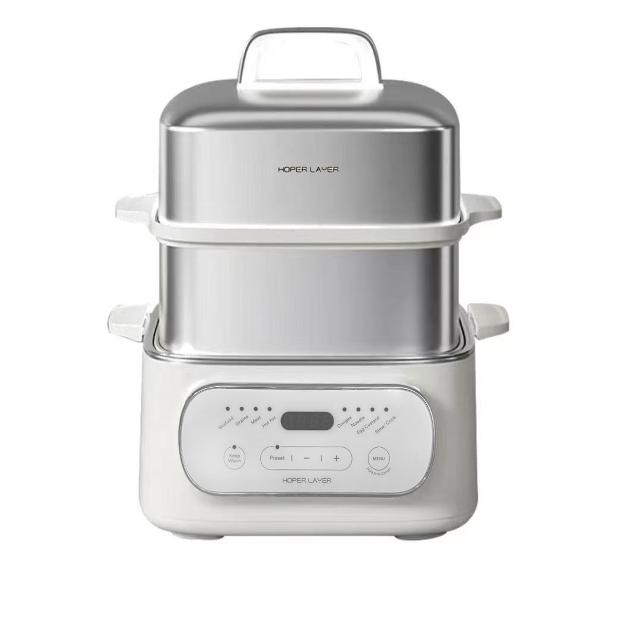 Hoper Layer Multifunctional Three-layer Stainless Steel Steamer AU Model