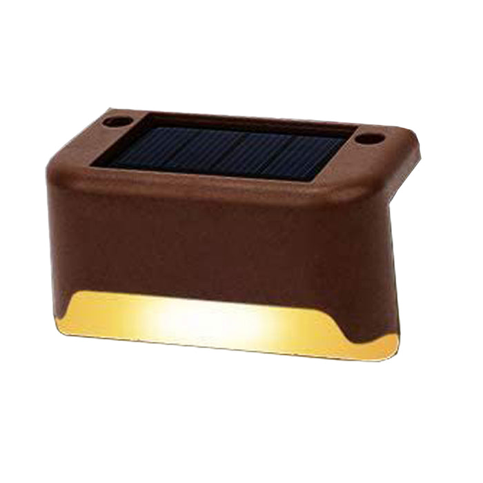 4 Pack SolarPower Deck Lights Outdoor Step Lights Waterproof LED lights