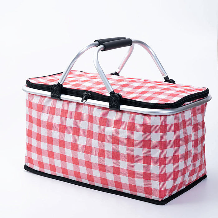 Collapsible Outdoor Camping Portable Insulated Picnic Basket Camping Picnic Ice Pack