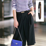 Alternate view of Luxury Cow Leather Women Waist Belt Slim Corset Strap Dress Shirt Belt