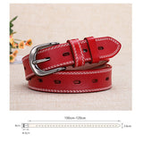Classic Leather Belts for Women, Joyreap Genuine Leather Women's Belts Alloy Pin Buckle – detail 3