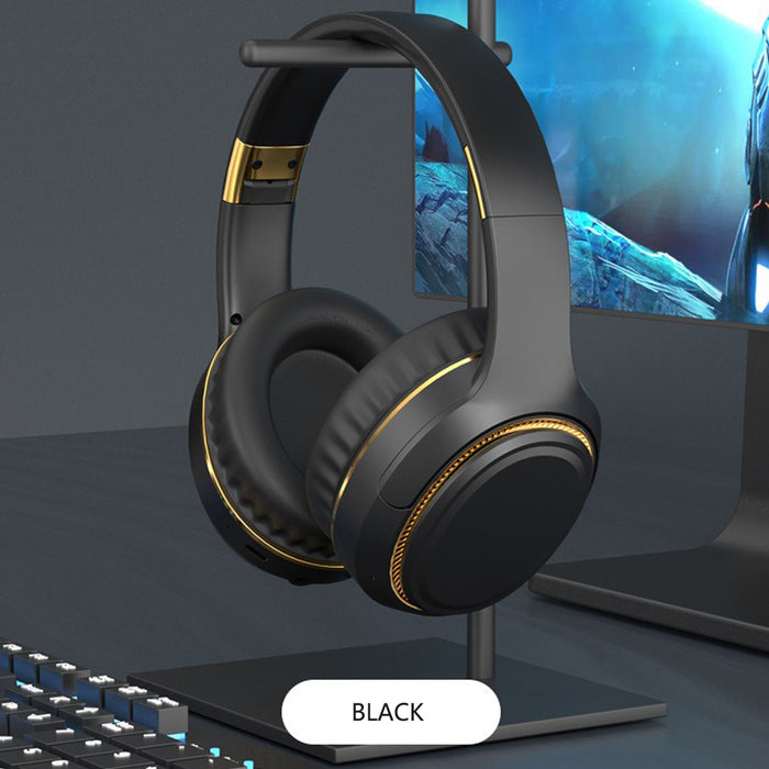 JR H6 Foldable Bluetooth 5.3 Wireless Headphone Over Ear Active Noise Cancelling Deep Bass