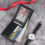 100% Genuine Leather Men's Wallet RFID Blocking Card Holder Bifold and Long Wallets – detail 7