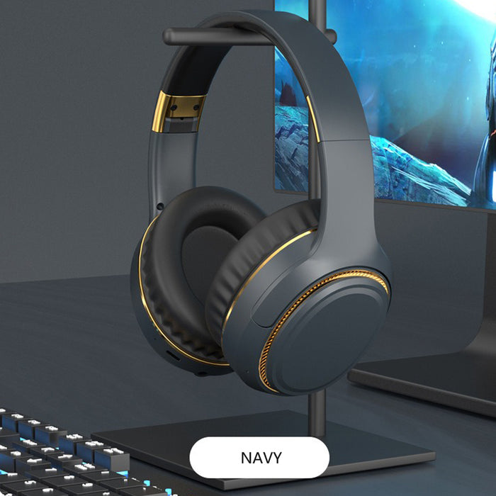 JR H6 Foldable Bluetooth 5.3 Wireless Headphone Over Ear Active Noise Cancelling Deep Bass