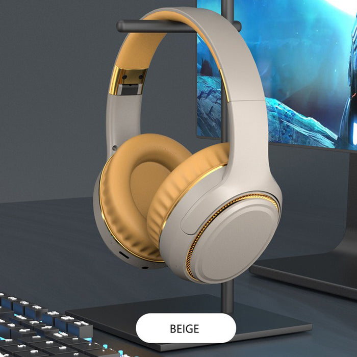 JR H6 Foldable Bluetooth 5.3 Wireless Headphone Over Ear Active Noise Cancelling Deep Bass