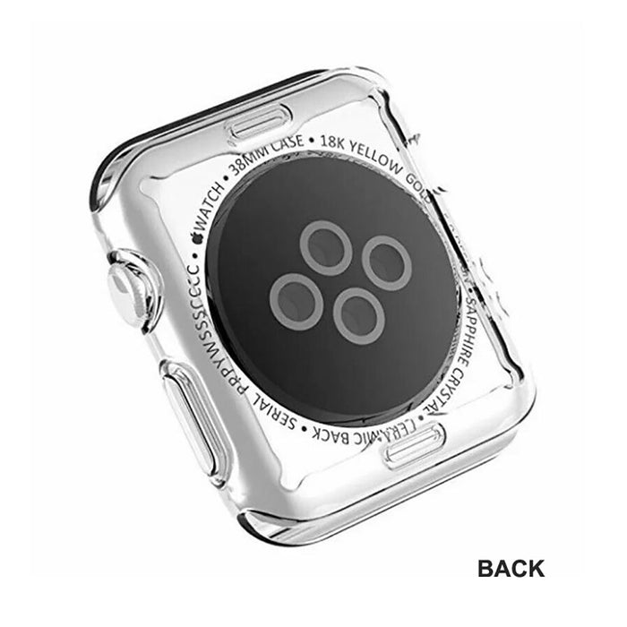 For Apple Watch Full Cover iWatch Series Clear Case