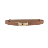 Luxury Cow Leather Women Waist Belt Slim Corset Strap Dress Shirt Belt – detail 9