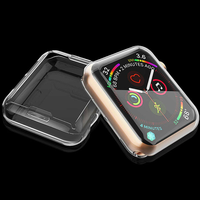 For Apple Watch Full Cover iWatch Series Clear Case