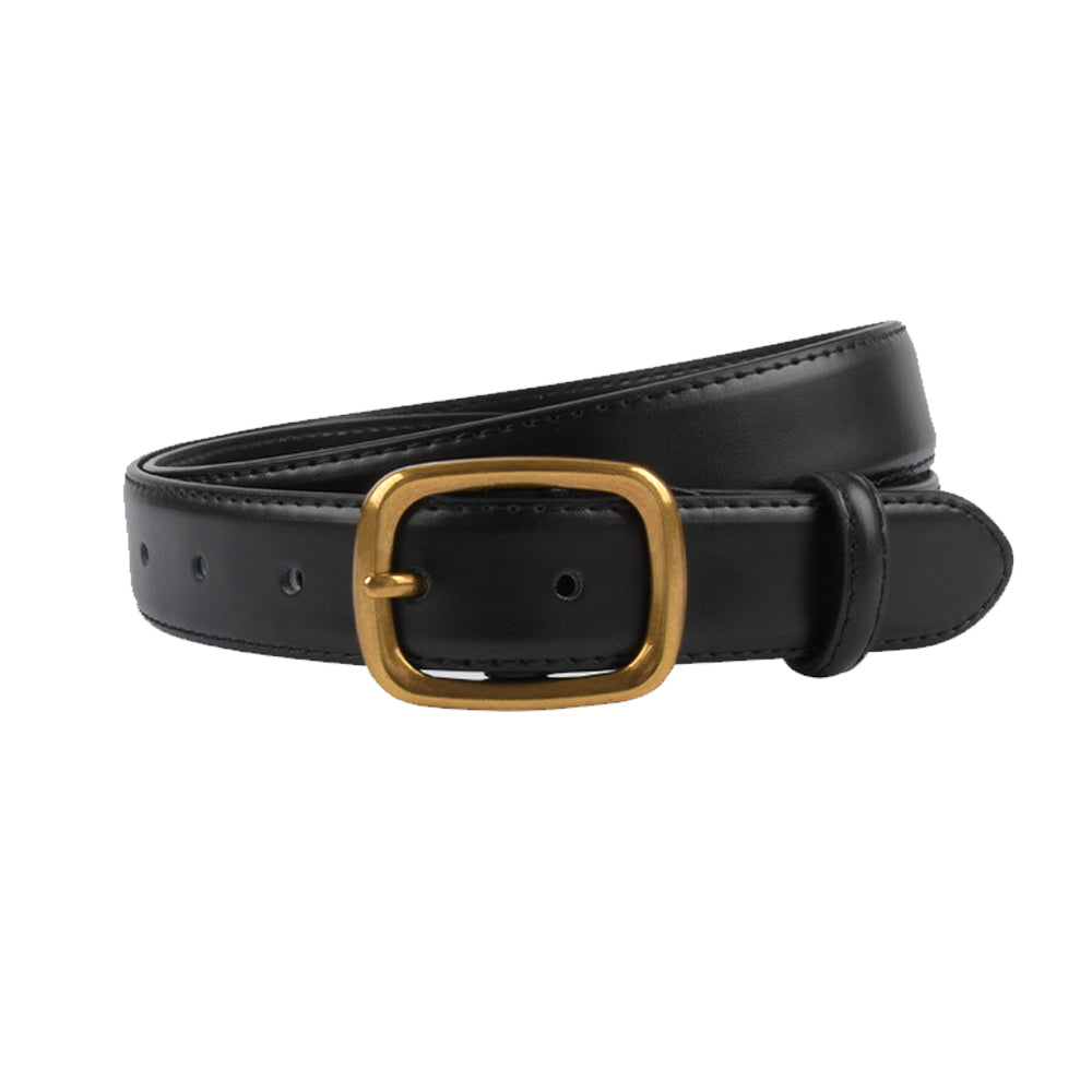 Classic Leather Belts for Women, Joyreap Genuine Leather Women's Belts with Gold Buckle – detail 8
