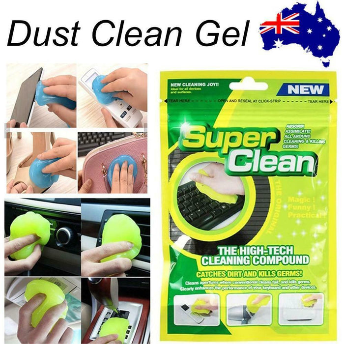 Dust Dirt Cleaning Gel Slime Super Clean Magic Car Laptop Keyboard Home Cleaner