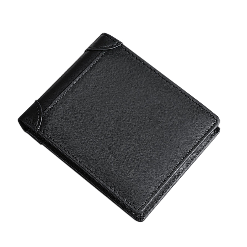 100% Genuine Leather Men's Wallet RFID Blocking Card Holder Bifold and Long Wallets – detail 9