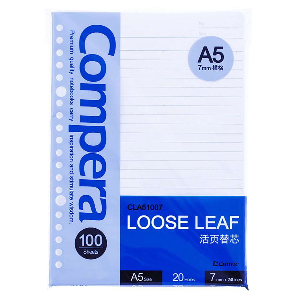 100 Sheets B5 26-Hole /A5 20-Hole Loose-Leaf Replacement Paper – detail 11