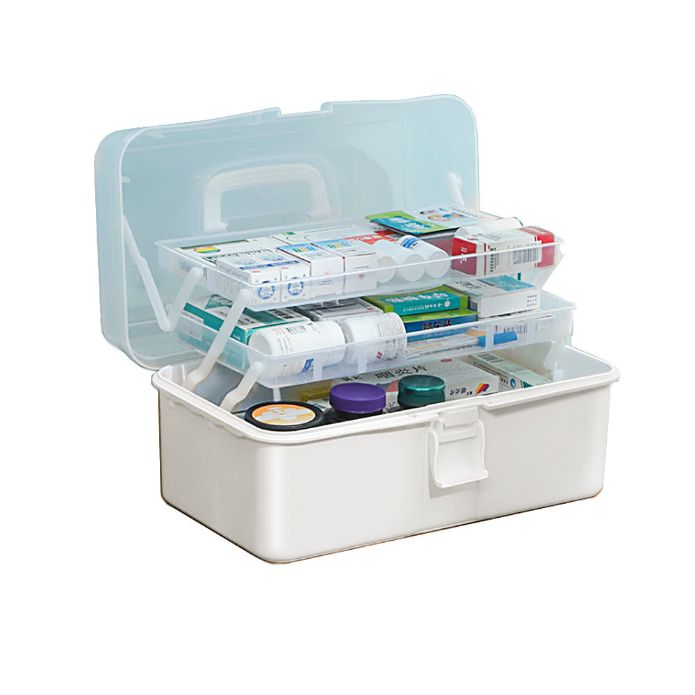 3 Layers Large Portable First Aid Kit Emergency Medical Storage Medicine Organizer