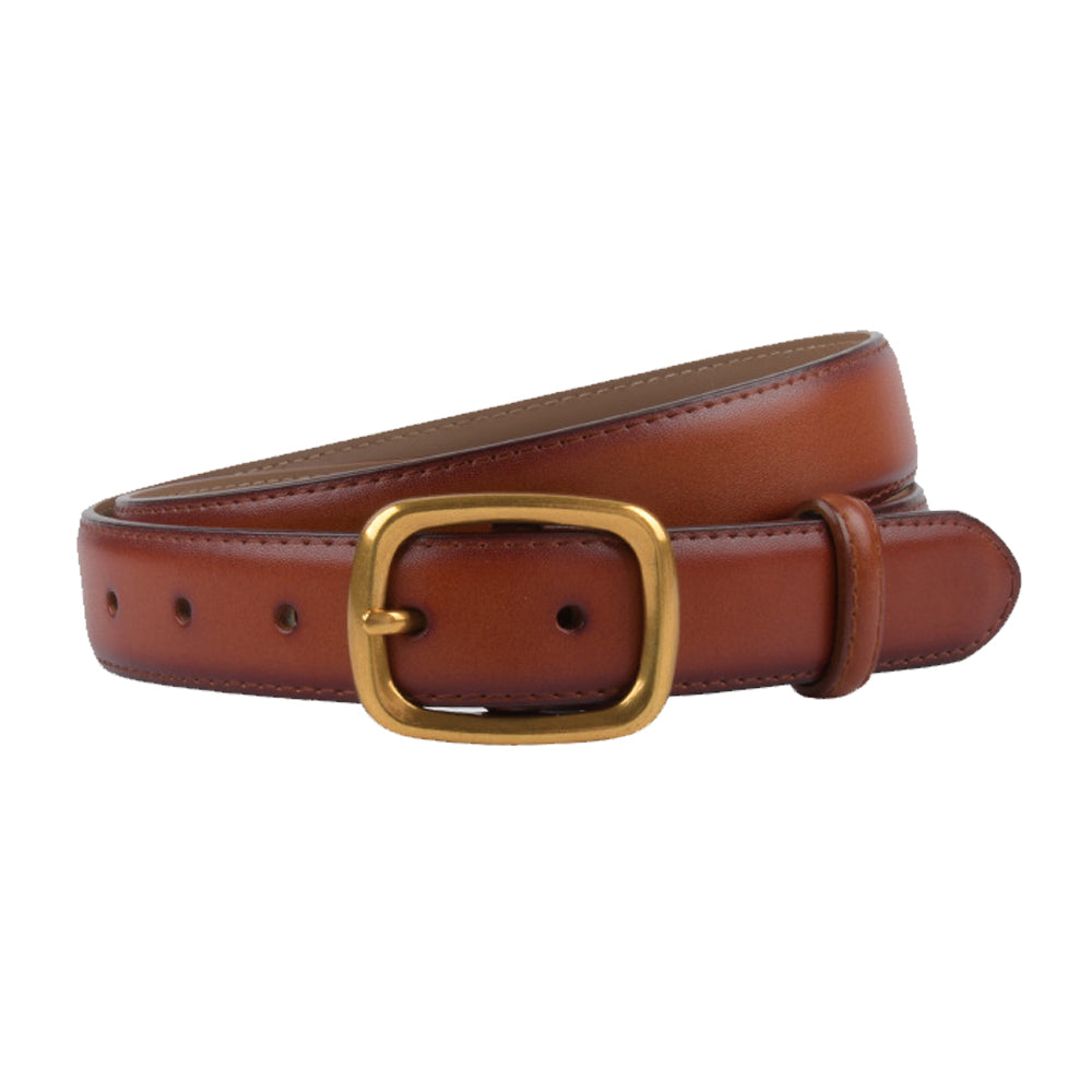 Classic Leather Belts for Women, Joyreap Genuine Leather Womens Belts with Gold Buckle