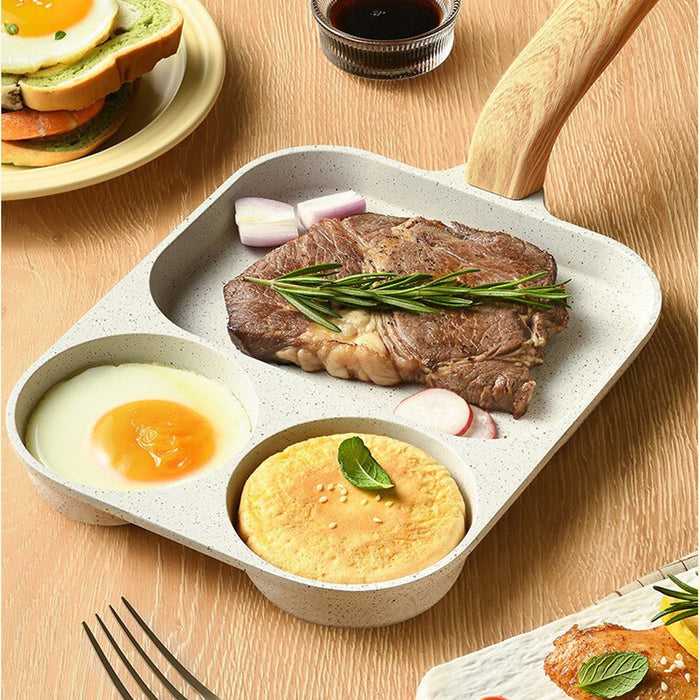 Non-stick 3 in 1 breakfast Frypan steak pot omelette pot