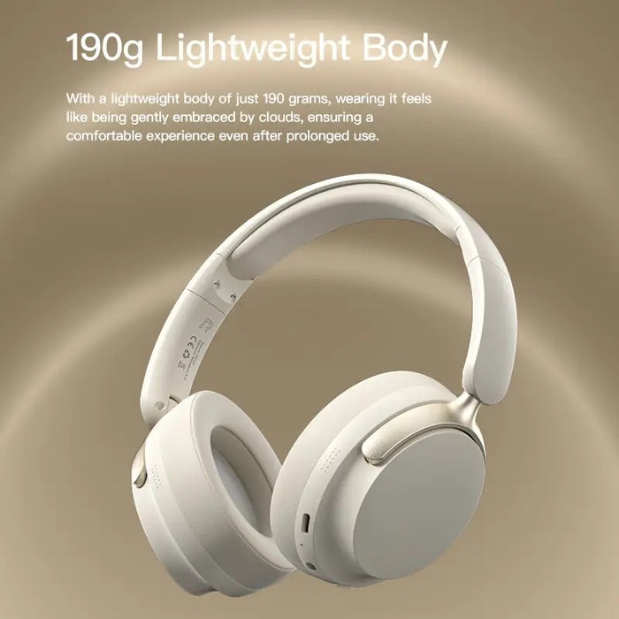 JR SY-T7 Bluetooth 5.4 Over-Ear Headset Wireless Headphones with Noise Cancelling Mic
