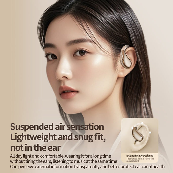 Wireless Earhook Sports Headphones Open-Ear Bluetooth 5.4 Earbuds 120H Standby Sweat-Resistant Earphones