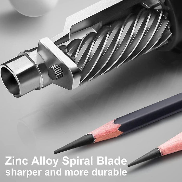 7 Gears Adjustable Pencil Sharpener Manual for Colored Art Pencils Drawing Sketching