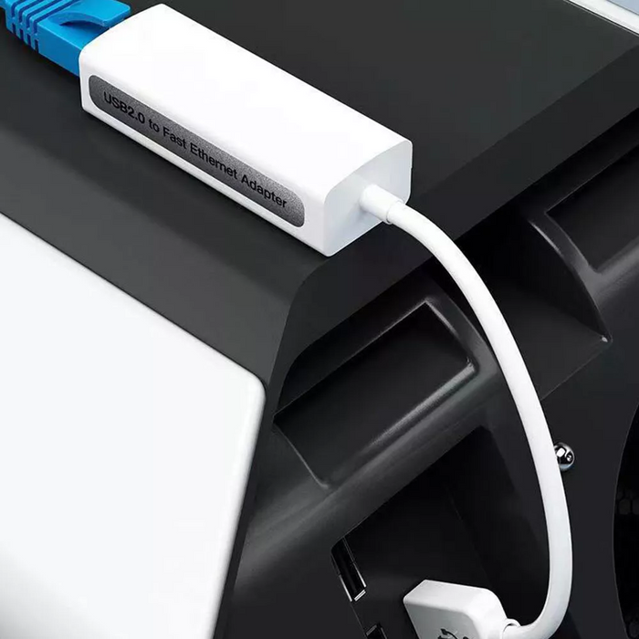 USB A / USB-C to Ethernet Adapter 100Mbps Network RJ45 Gigabit for Windows IOS Mac