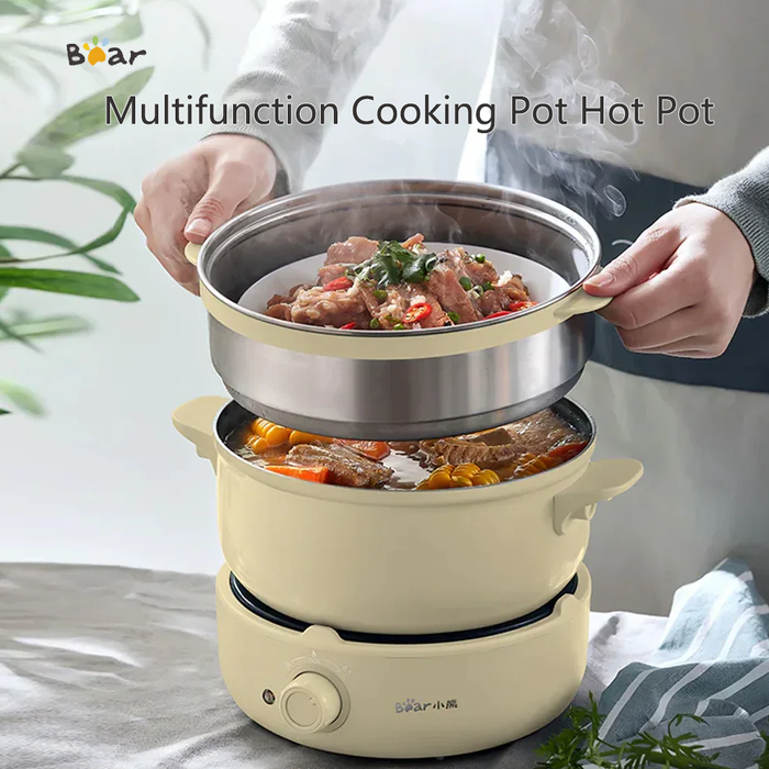 BEAR 2.5L Multifunction Cooking Pot Electric Hot Pot SAA Approved