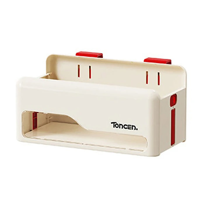 Foldable Hanging Storage Box No Drilling Required Wall-mounted Organizer