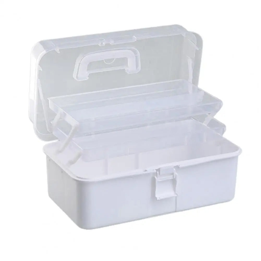 3 Layers Large Capacity Office Supply Organizer Box Paint Brush Organiser