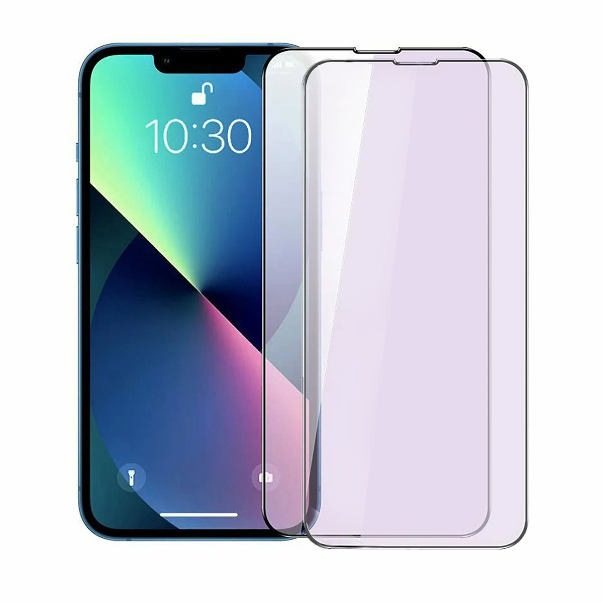 2Pcs iPhone13 Pro/Pro Max/Mini Full Cover black edge Tempered Glass Screen Protector