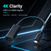 Alternate view of USB-C to HDMI Adapter 4K USB-C Video Converter Cable 16cm for MacBook Pro