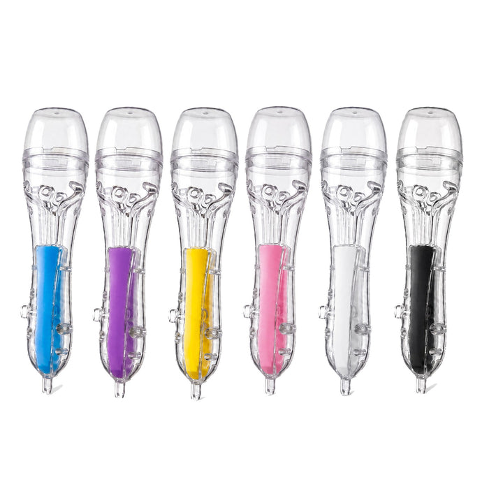6-Pack Upgraded 2.0 Fuse Bead Dispenser Pens Smooth Press-to-Release Bead Tools