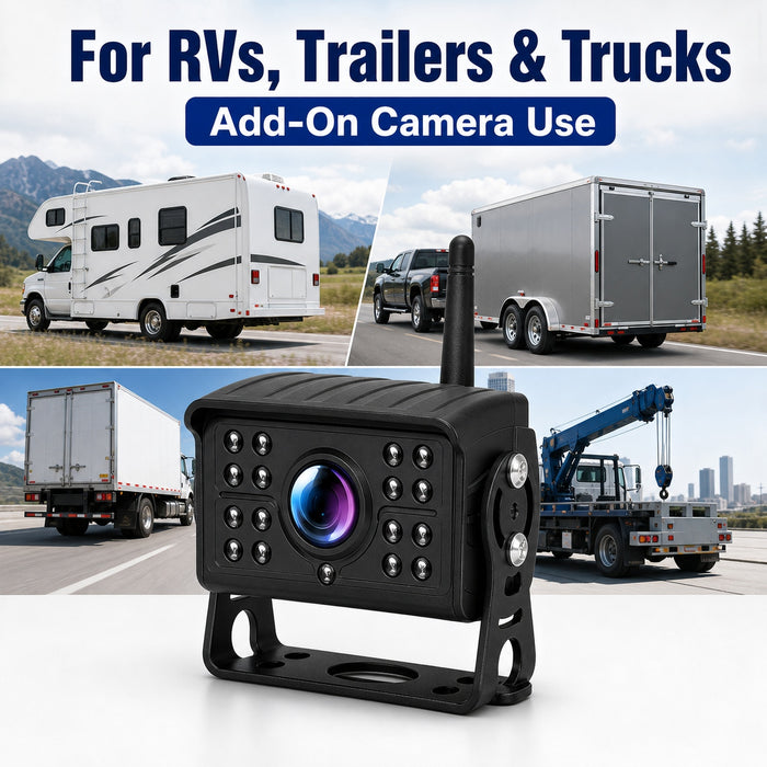 F26 Wireless Infrared Expansion Camera for Q12 Wireless DVR Monitor System