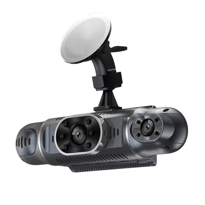4 Channel Wifi Dash Cam 360° View Front Rear Left Right Camera 4 Way Recording