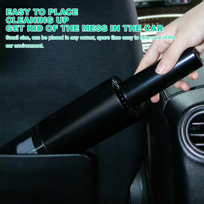 Wireless Charge 6000Pa Suction Powerful Portable Car Vacuum Cleaner Home Duster