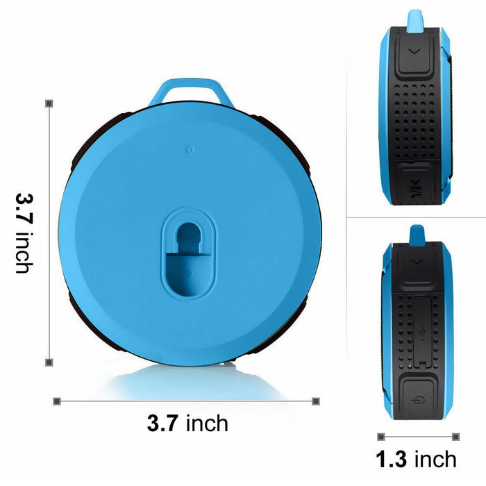 Waterproof Wireless Mini Car Bluetooth Shower Music Speaker Handsfree Portable