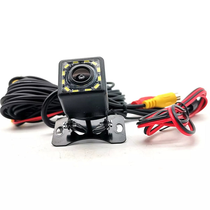 4-12 LED AHD Car Rear Camera Auto Parking Monitor Night Vision With 5.5m Cable