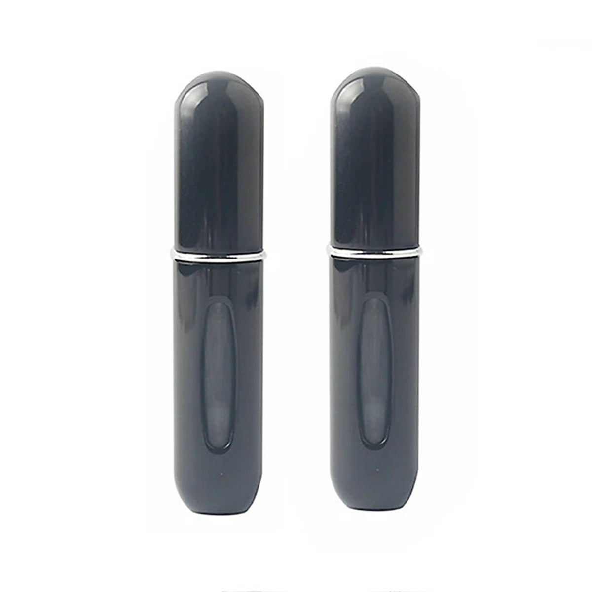 2pcs 5ml Portable Mini Refillable Empty Perfume Spray Bottles Travel Size
