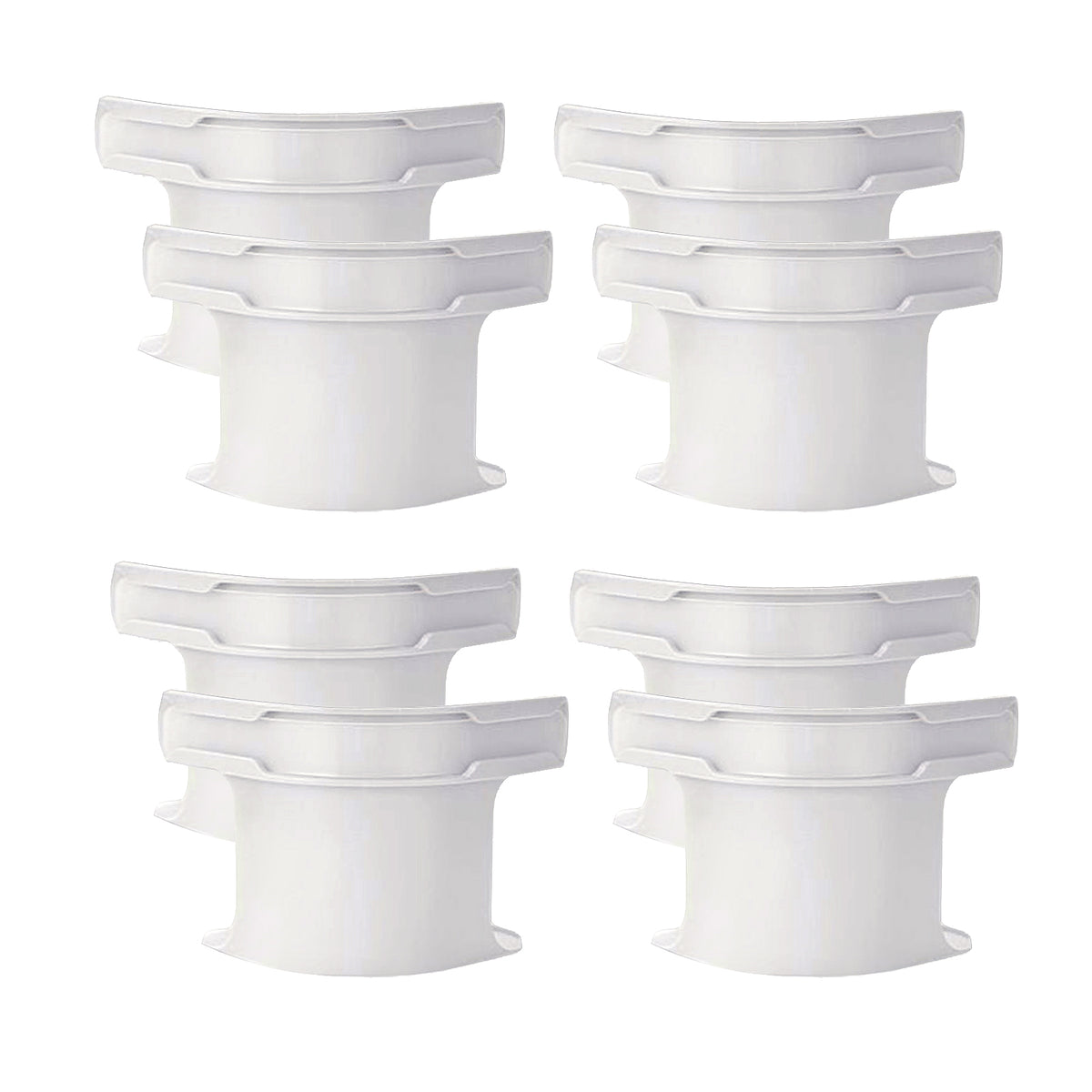8PCS Bed Sheet Holders w/ Lock Strips Heavy-Duty Corner Straps Non-Slip Grippers