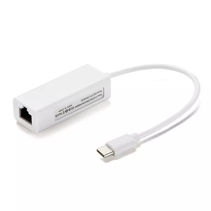 USB A / USB-C to Ethernet Adapter 100Mbps Network RJ45 Gigabit for Windows IOS Mac
