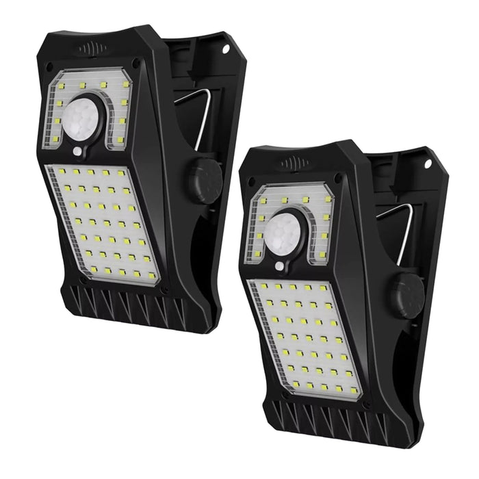 Clip-On Solar LED Light Outdoor Motion Sensor 45 LEDs IP65 Waterproof Security Wall Light