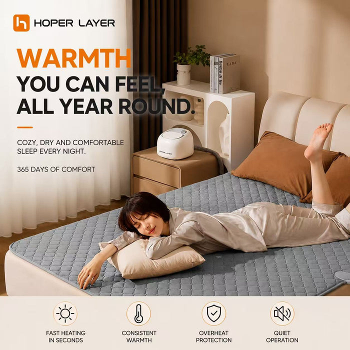 HOPER LAYER WHB15 Water Heated Blanket Water Heating Mattress Pad