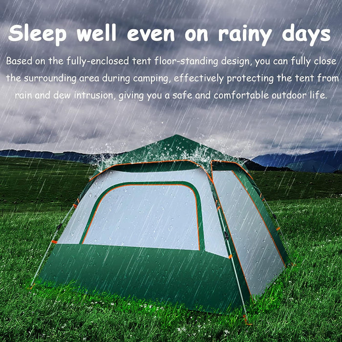 Automatic Camping Tent Outdoor Portable All Season Waterproof Backpacking Dome Shelter