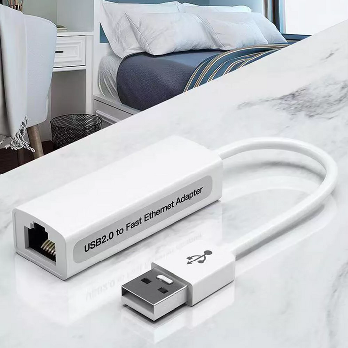 USB A / USB-C to Ethernet Adapter 100Mbps Network RJ45 Gigabit for Windows IOS Mac