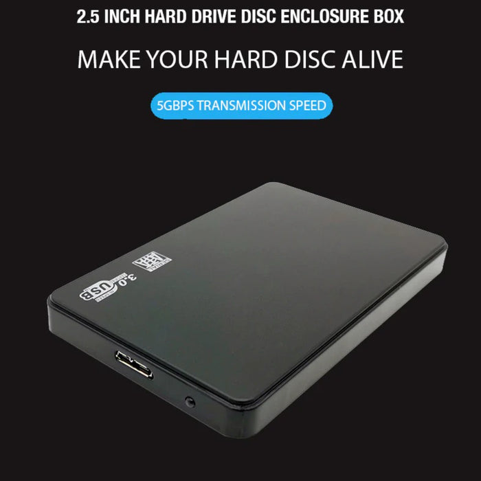 Notebook Hdd Case Hard Drive Disk Enclosure External Laptop Case for 2.5 inch SATA USB 3. ...
