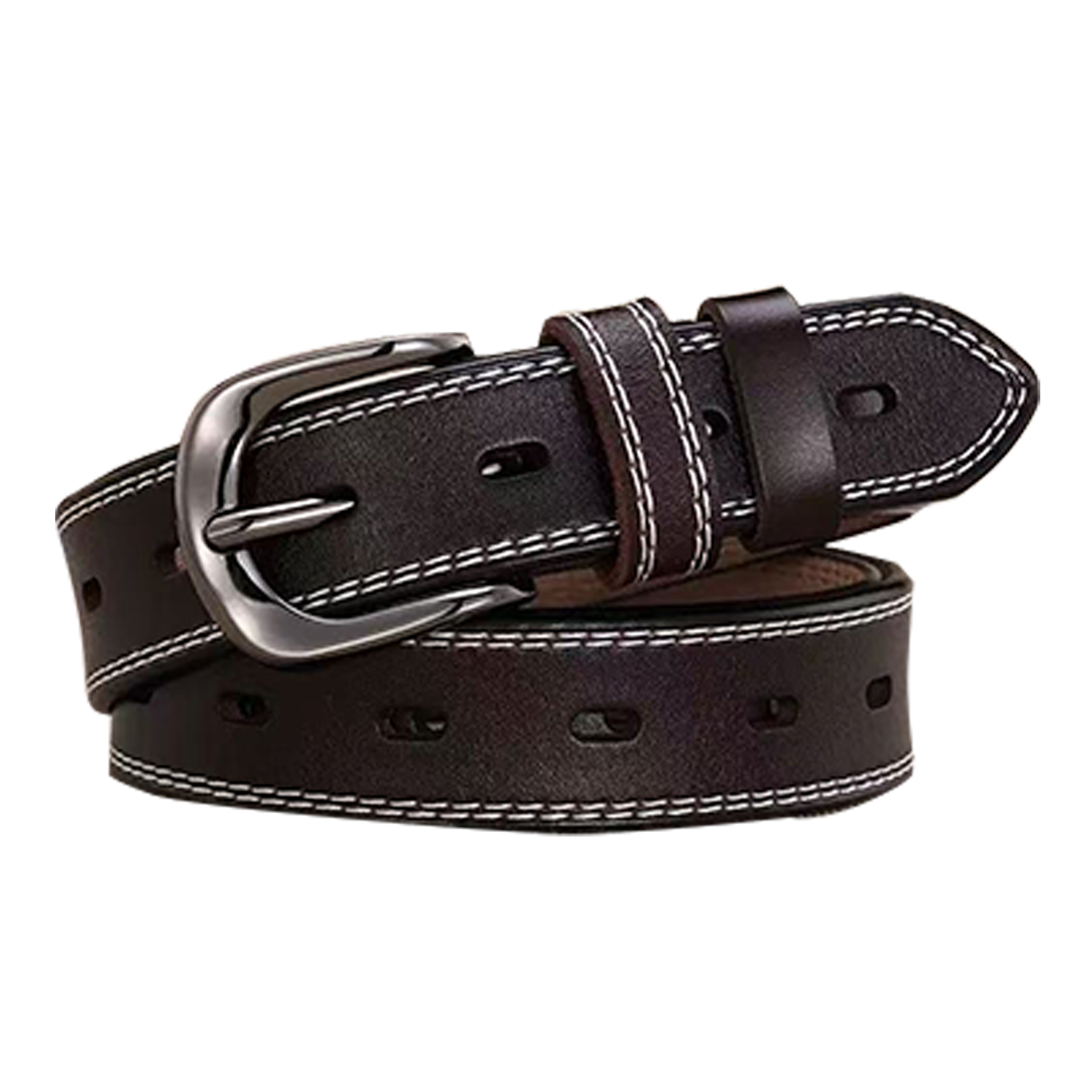 Classic Leather Belts for Women, Joyreap Genuine Leather Womens Belts Alloy Pin Buckle