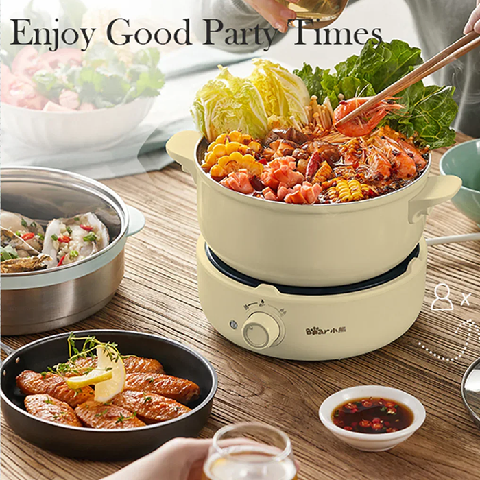 BEAR 2.5L Multifunction Cooking Pot Electric Hot Pot SAA Approved