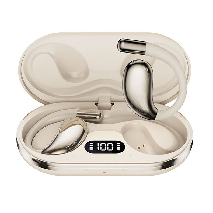 Wireless Earhook Sports Headphones Open-Ear Bluetooth 5.4 Earbuds 120H Standby Sweat-Resistant Earphones