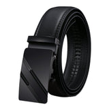 Genuine Leather Belt Men's Plate Reversible Buckle Business Dress Belts – detail 7