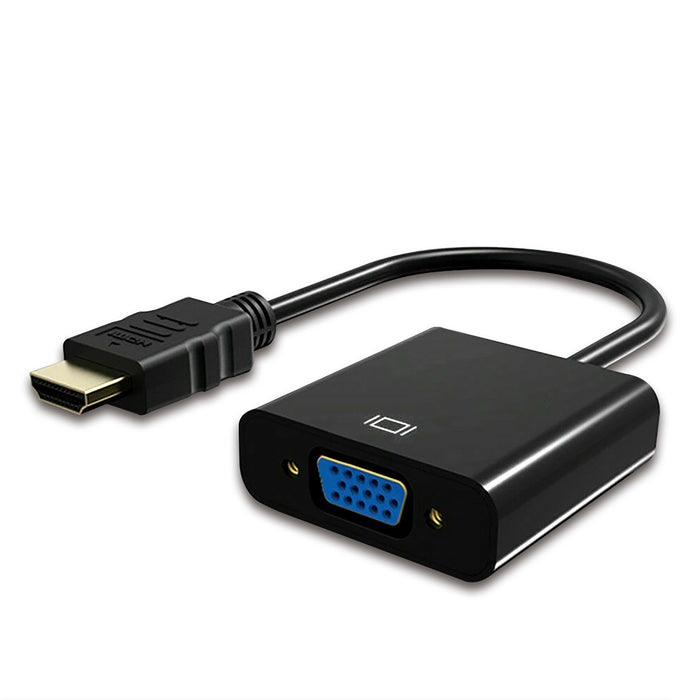 HDMI Male to VGA Female 1080p Adapter Video Cable Converter